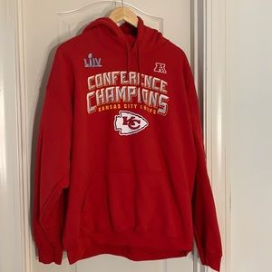 KC Chiefs Commemorative AFC Champions Hoodie